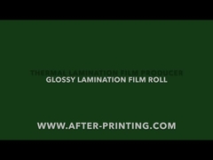 Film laminacyjny termiczny, film laminacyjny błyszczący, film laminacyjny matowy