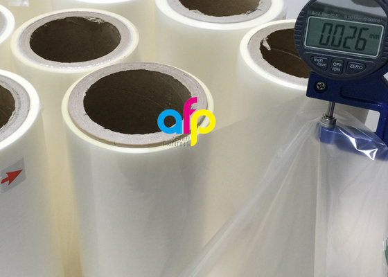15 Mic - 30 Mic Clear Laminate Roll 330m - 6000m Odporność na wilgoć Długość rolki