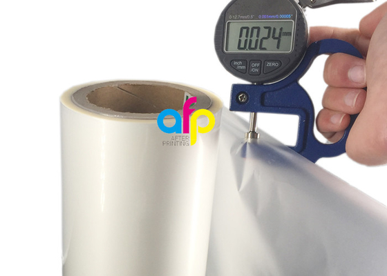 15 Mic - 30 Mic Clear Laminate Roll 330m - 6000m Odporność na wilgoć Długość rolki