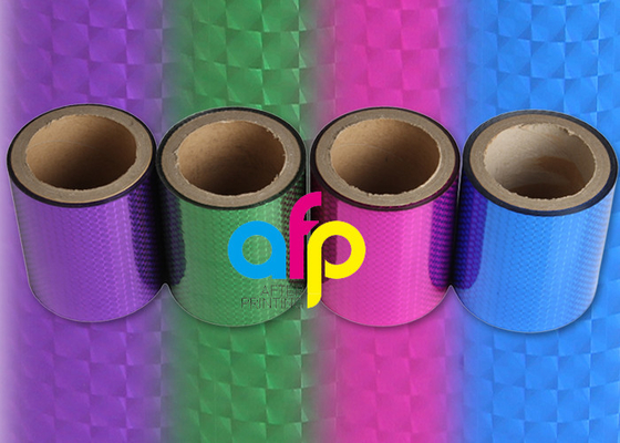 Holograficzny metalizowany film BOPP, BOPP Transparentny film rolkowy do pakowania