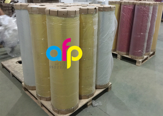Chemicznie obrabiana termicznie laminowana folia laminowana poliestrowa do druku offsetowego
