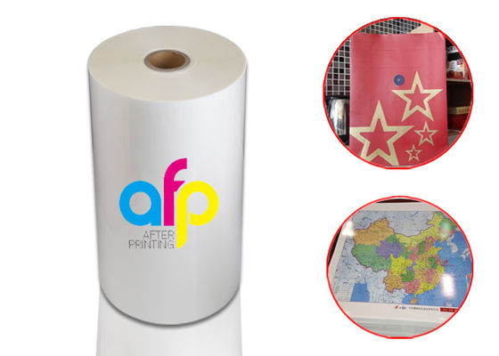 Miękka folia do laminowania termicznego BOPP Matowa folia do laminowania do lakierów UV