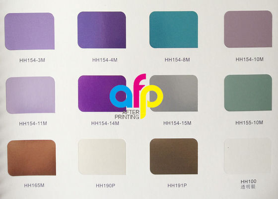 Kolorowe folie tłoczące 640 mm * 120 m, złota folia tłoczona do miękkich / twardych tworzyw sztucznych